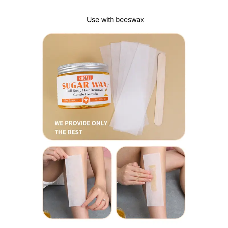 Giấy Sáp Tẩy Lông Cho Nam Và Nữ, 50 Cái / 30 Cái / 10 Cái, Không Dệt, Chất Lượng Cao, Cho Cơ Thể, Chân, Cánh Tay, Máy Cạo Lông, Dải Sáp, Cuộn Giấy 5