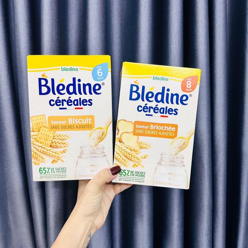 Bột ngũ cốc lắc sữa Bledina hàng Pháp hộp 400gr mẫu mới