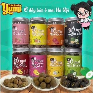 Ô mai Hà Nội các loại Vị Chua Cay Mặn Ngọt Yumi đồ ăn vặt xí muội thơm ngon đảm bảo vệ sinh