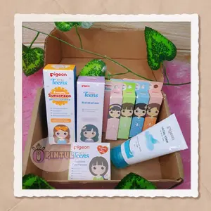 PIGEON TEENS Paket Perawatan Pagi/Siang Hari // Day cream // Bundling Skincare make up Facial Remaja