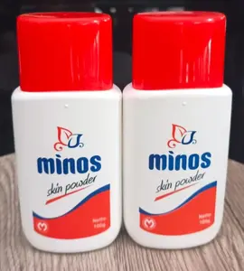 Barang baru BEDAK MINOS 100 GRAM UNTUK BIANG KERINGAT DAN GATAL