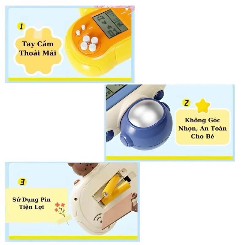 Máy Chơi Game Cầm Tay 4 Nút Huyền Thoại Thiết Kế Hiện Đại Với Nhiều Trò Chơi Tuổi Thơ Xếp Gạch, Xe Tăng, Đua Xe... may  choi mini máy  chơi 2