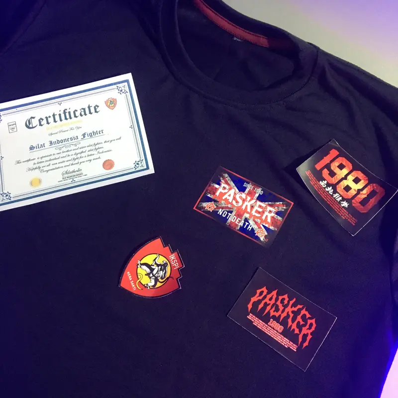 Kaos Kera Sakti PASKER FLAG Liar Menyala Saat Terkena Cahaya 5