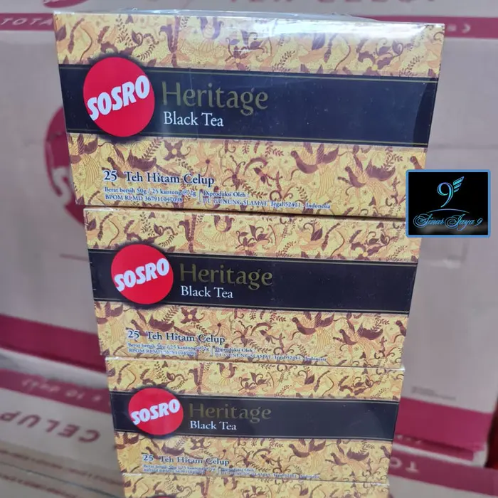 Teh Sosro Celup Heritage Black Tea