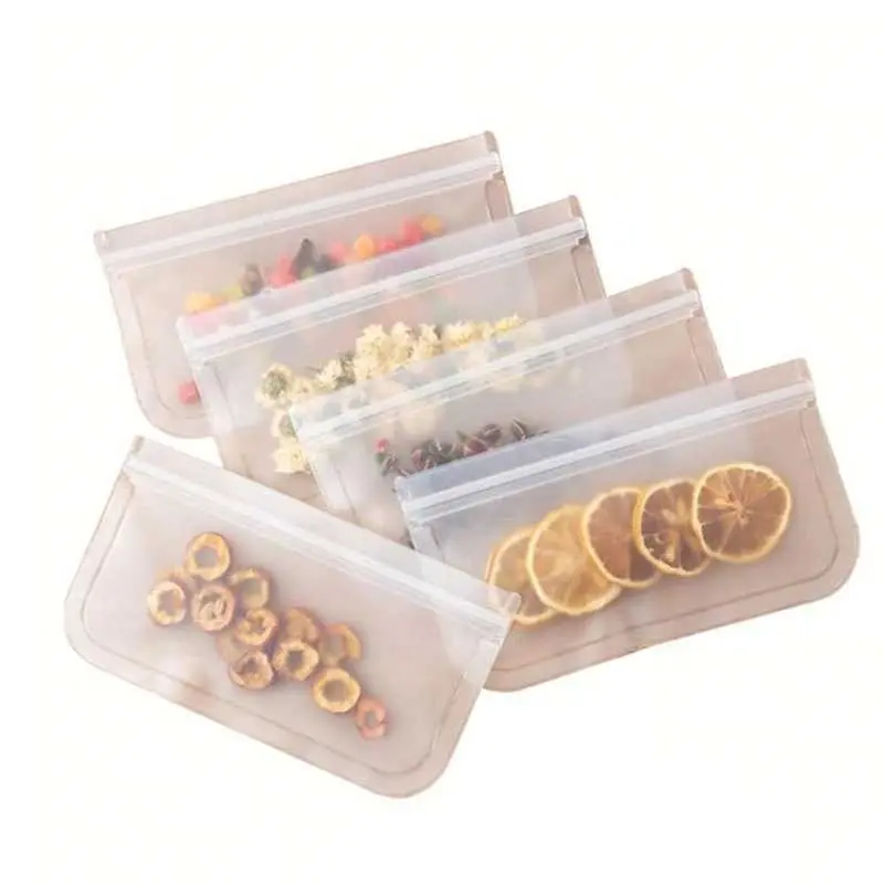 Kantong Plastik Organizer Makanan Silicone Food Bag 3
