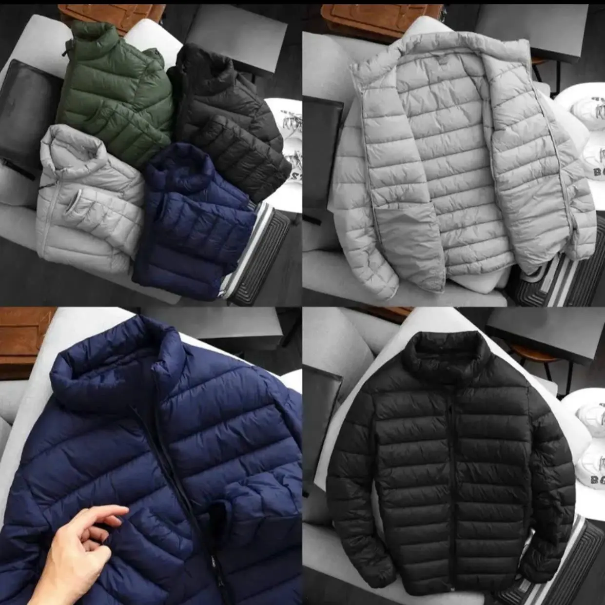 Áo khoác lông vũ siêu nhẹ Cao Cấp Menswear Jacket  Top