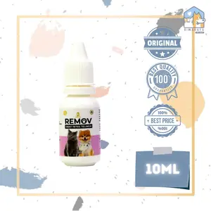 REMOV OBAT TETES TELINGA KUCING DAN ANJING 10ML