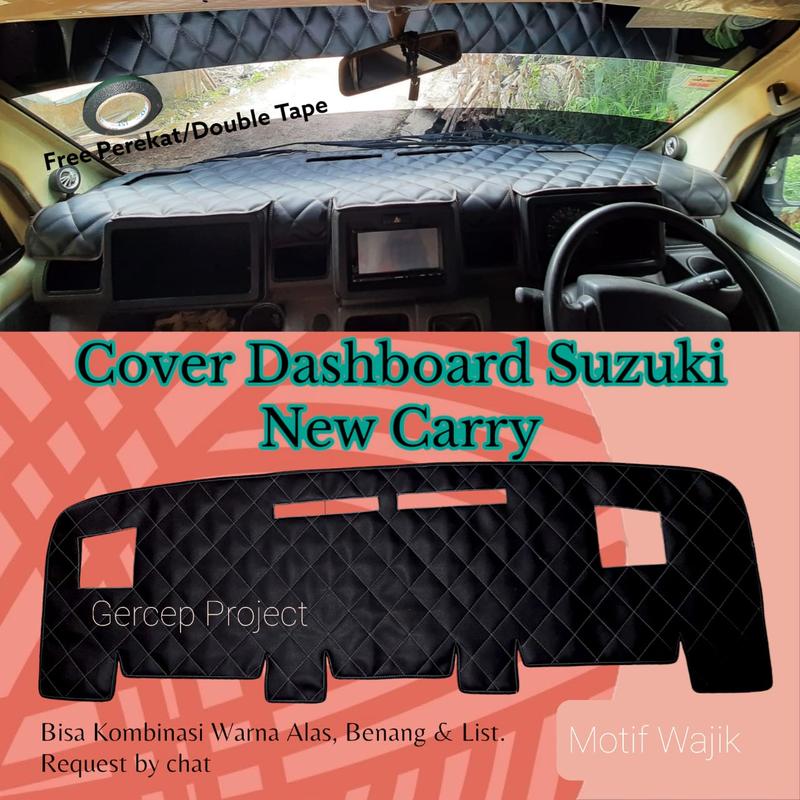 Product Introduction of Cover Dashboard Mobil Suzuki NEW CARRY Tayo Kulit Premium Motif Alas Variasi Aksesoris Interior Car 0