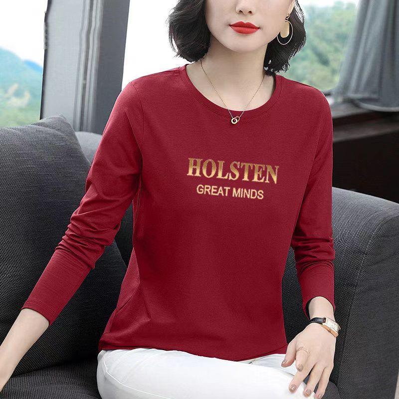 Product Introduction of Áo Thun Dài Tay Ôm Sát, Hàng Mới Về Mùa Thu Và Mùa Đông, Cổ Tròn, Thời Trang, Dễ Phối Đồ, Thanh Lịch, Dành Cho Nữ, Áo Sơ Mi Lót Bên Trong Top Women 3