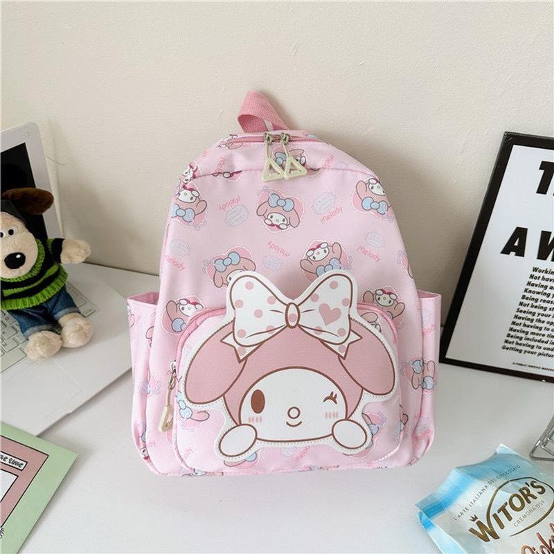 Balo cho bé đi học mầm non mẫu giáo Kuromi Cinnamoroll Melody 7
