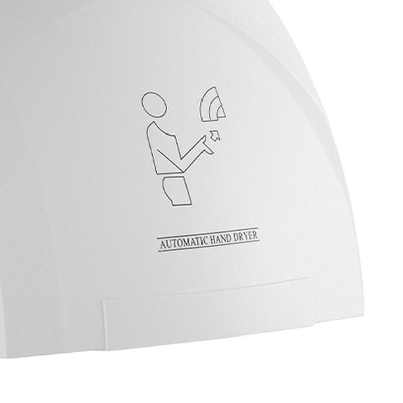 Product Introduction of Automatic Electric Hand Dryer High Speed Quiet for Bathrooms Hands Drying Device Commercial for Restroom Business Toilets Hotel 1