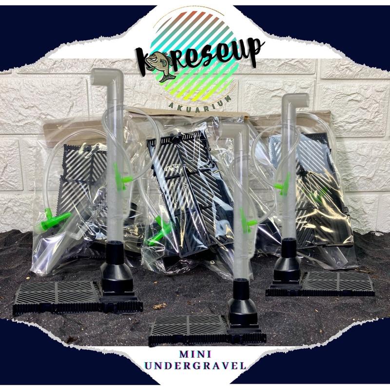 UNDERGRAVEL MINI AQUASCAPE HEMAT DAYA HEMAT BIAYA UNTUK FILTRASI AQUARIUM 3
