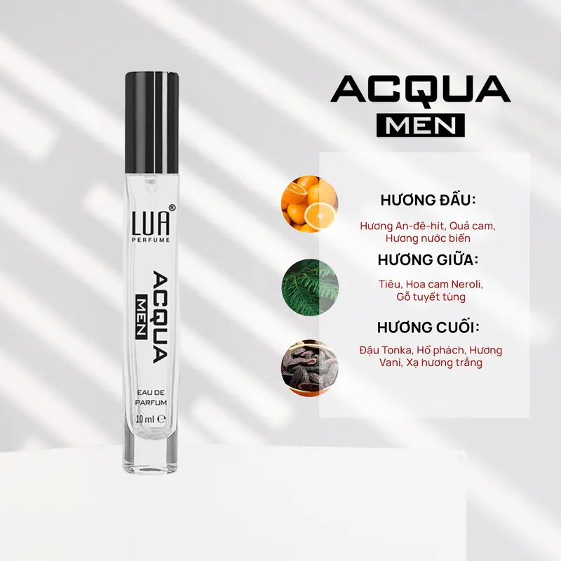 Nước hoa nam AcquaMen 10ml 1