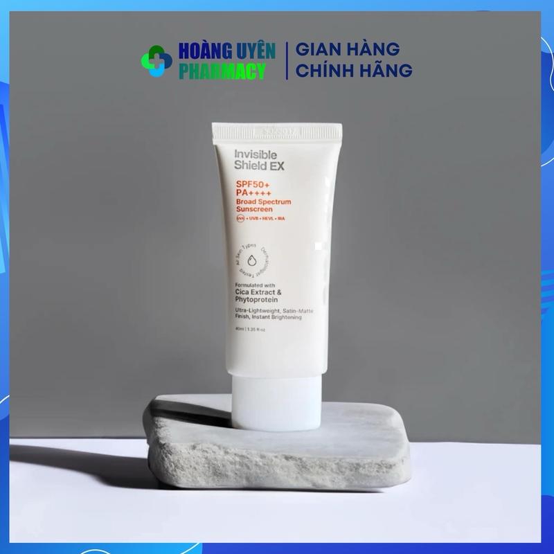 [CTY] Kem Chống Nắng EPI Invisible Shield EX SPF50++ Kiềm Dầu, Nâng Tone Nhẹ, Chống Nước