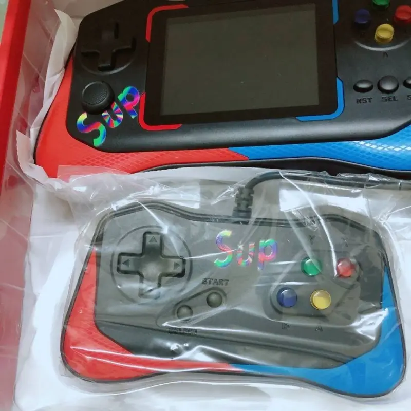 Máy Chơi Game Cầm Tay M8 Plus Với Hơn 500 Game Kèm Tay Cầm Chơi Game 2 Người - Bảo Hành 12 Tháng PlayStation Chơi Điện Tử 3