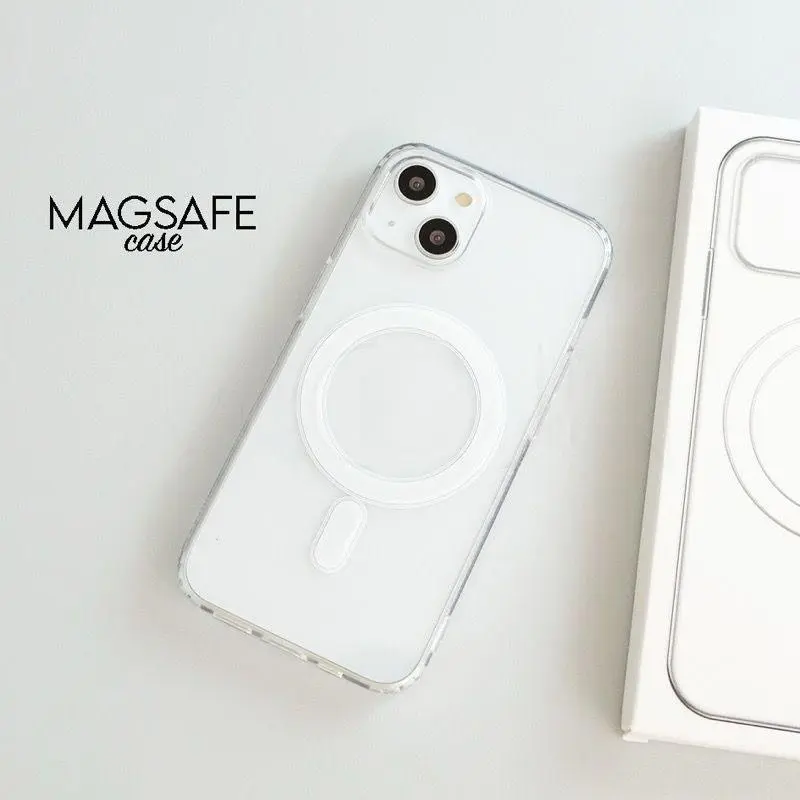 [+PACKING BOX] MAGSAF*CASE - Fullcover Anticrack on every side - For 1p 7 8 7+ 8+ XR XSMAX 11 12 13 14 15 16 PRO PROMAX PLUS casing full cover pelindung handphone Hardcase Softcase Bumper Silikon RCI194 6