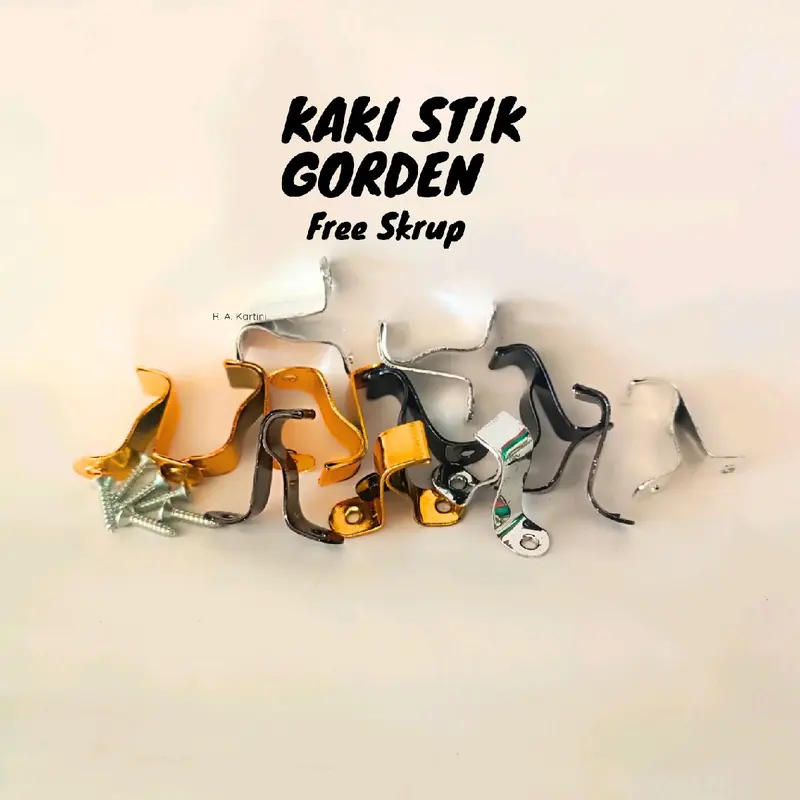 Kaki Stik Gorden Kupu-Kupu / Bracket Stik Gorden Pita / Kaki Stik Gorden Pita 0