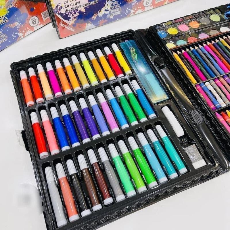 Sét bút màu 150 chi tiết full box (cho bé yêu) 3