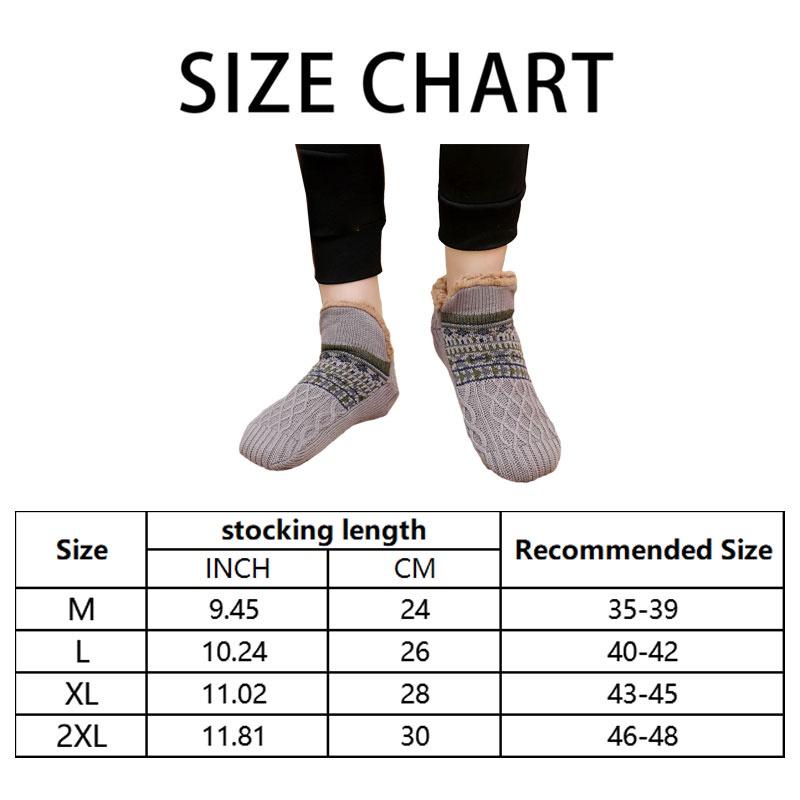 Product Introduction of Vớ Dệt Kim, Phong Cách Mùa Đông, Dành Cho Nam Giới, Dày Và Ấm, Thích Hợp Cho Gia Đình Và Phòng Ngủ, Vớ Đi Trong Nhà, Vớ Giữ Ấm Chân Chống Trượt, Thảm Đi Xe Hơi, Vớ Tuyết 3