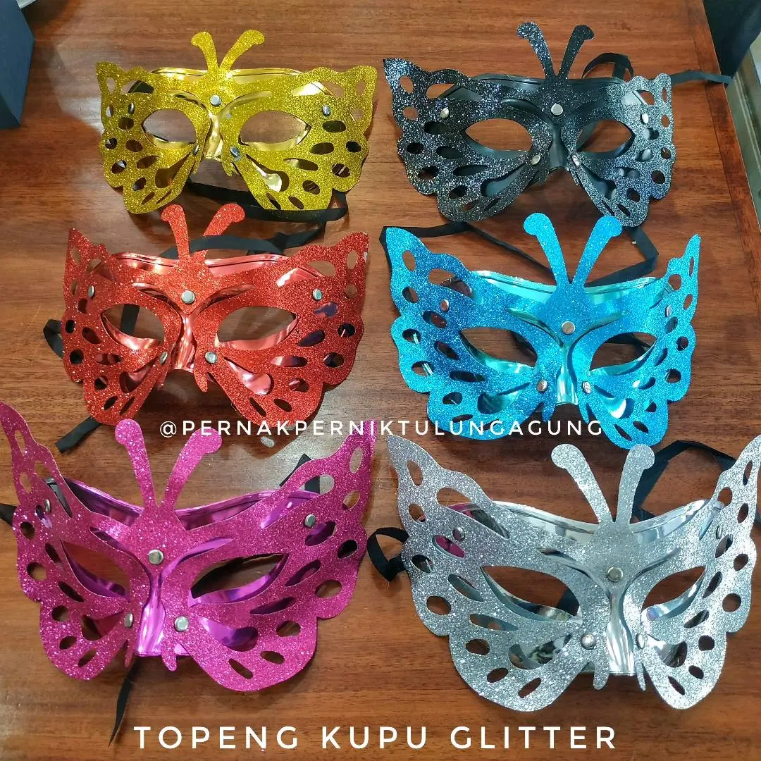 Topeng Zoro Gliter,Topeng acara acara pesta