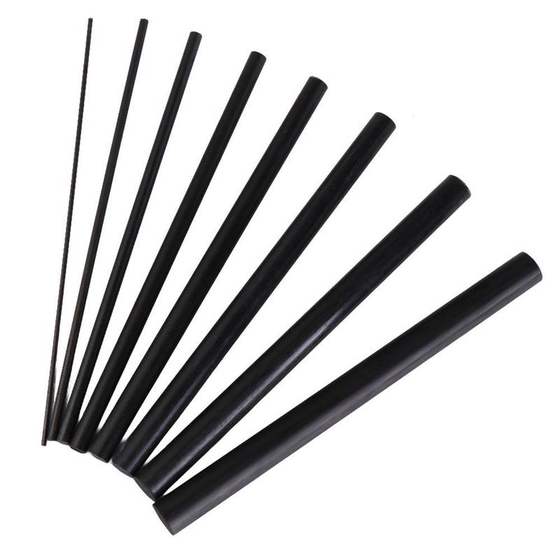 Dành cho Diy Độ bền cao Que Sợi Carbon Trọng lượng nhẹ Thanh gia cố Bộ dụng cụ…