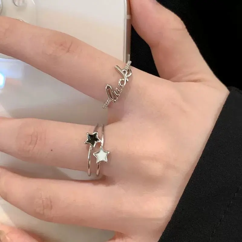 Cincin Set Motif Bintang Luck  Model Terbaru 1163 1