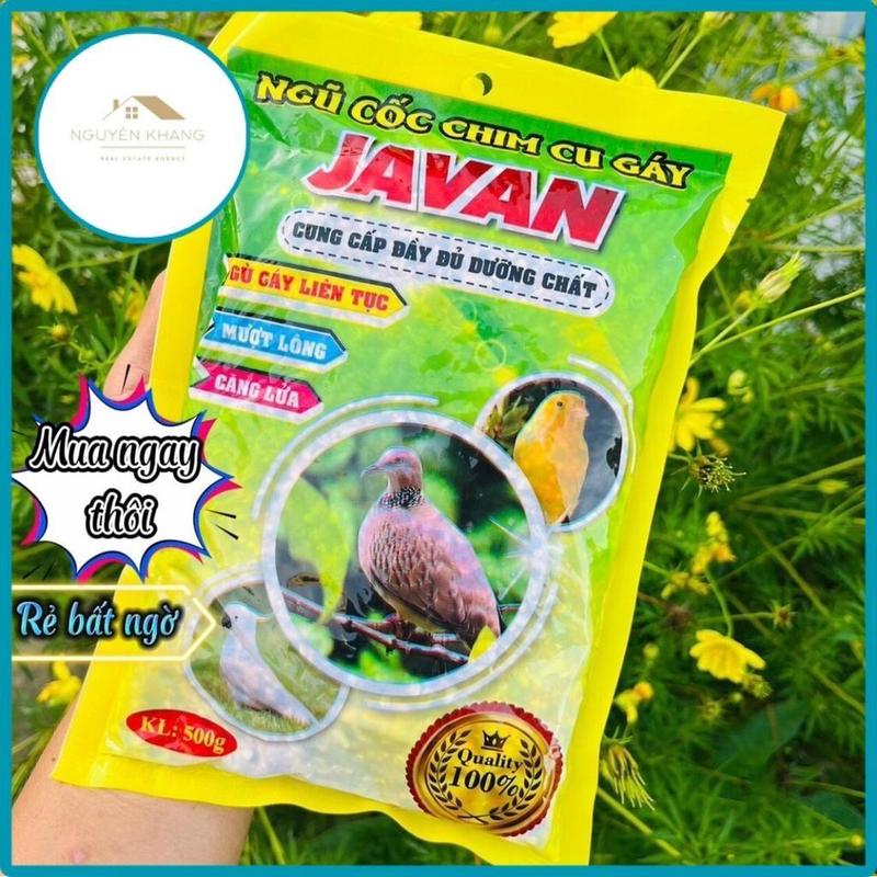 Ngũ cốc chim cu gáy cu đất yến phụng vẹt loại 500gram có 12 loại hạt dinh dưỡng giúp chim khỏe lông óng mượt