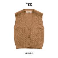 Gambar MemoryLife - Kazuki Vest  | Vest Rompi Rajut Anak Unisex Umur 6 Bulan  -  2 Tahun Bahan Premium - Caramel, 18M dari MemoryLife Shop Kota Administrasi Jakarta Utara 2 Tokopedia