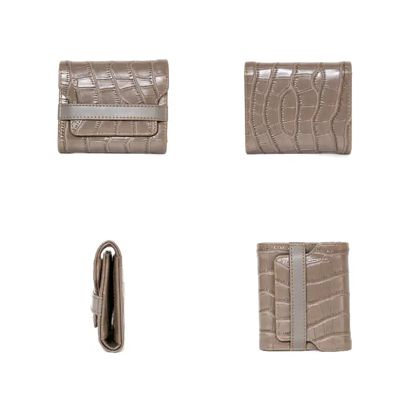 SELUSA ODETTE CROCO WALLET (Free Exclusive Box) | Dompet Lipat Dompet Croco Tebal 6
