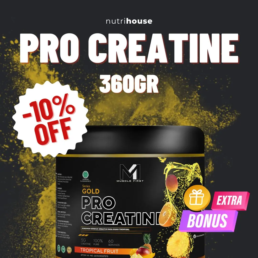 M1 Pro Creatine Muscle First 300gr Creatine Musclefirst Creatine Monohydrate