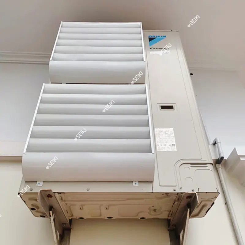 Chuyển hướng gió dàn nóng điều hòa SEIKI, hàng dày nhiều nan, công nghệ sơn tĩnh điện mới chống gỉ 3