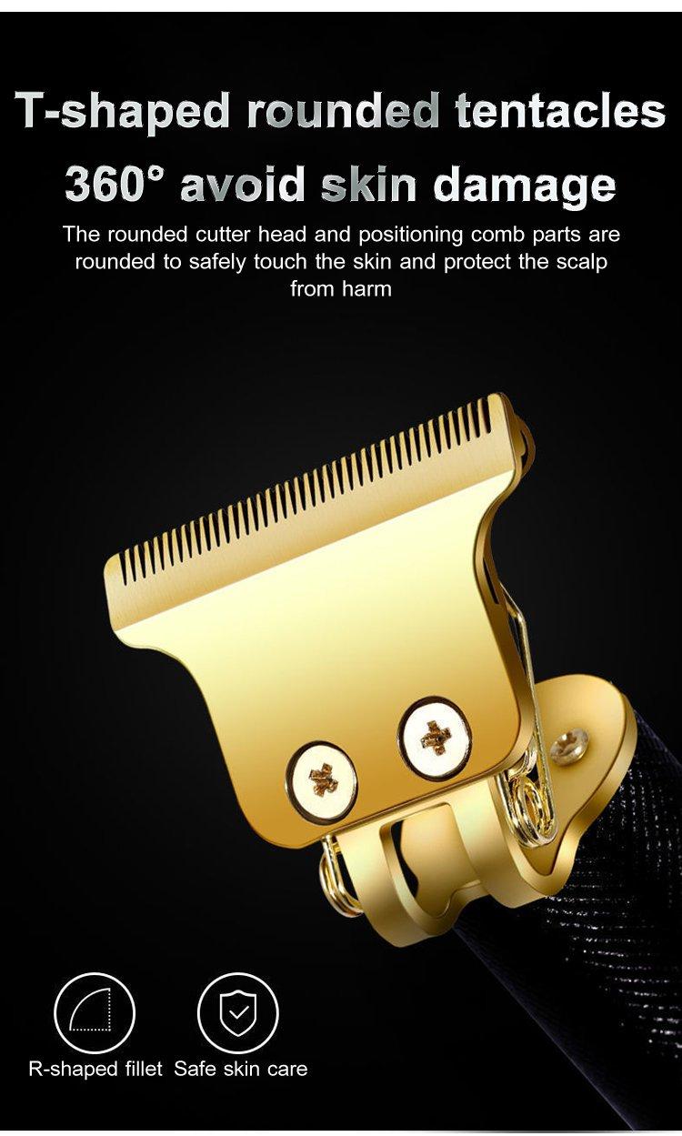 Product Introduction of Electric Hair Clippers Converted Usb Rechargeable Barber Scissors 6