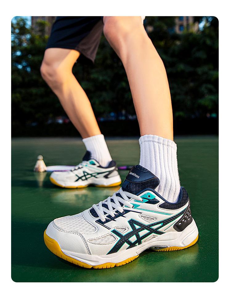 Product Introduction of In Stock Professional Badminton Shoes Tennis Shoes Volleyball Shoes Table Tennis Ball Shoes Badminton Shoes Men's and Women's Non-Slip Wear-Resistant Breathable Summer Air Sports Sneakers Shoes for Professional Children and Students 20