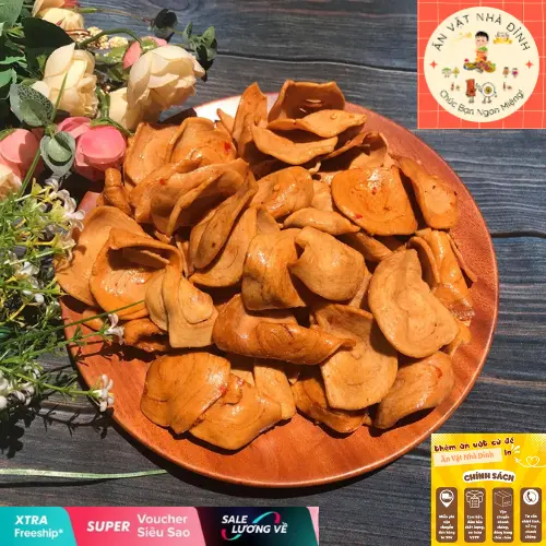 Bánh Tai Heo Mắm Ớt  250G-500G ( món ăn tuổi thơ ) Snack Food banh  snack bánh  vinh snack Ăn Vặt Ăn Vặt Thức Ăn bim tam 3