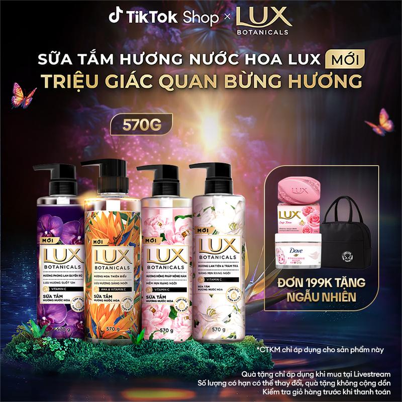   KOL Live 6  Sữa tắm nước hoa thơm Lux Botanicals  570g chai   6  
