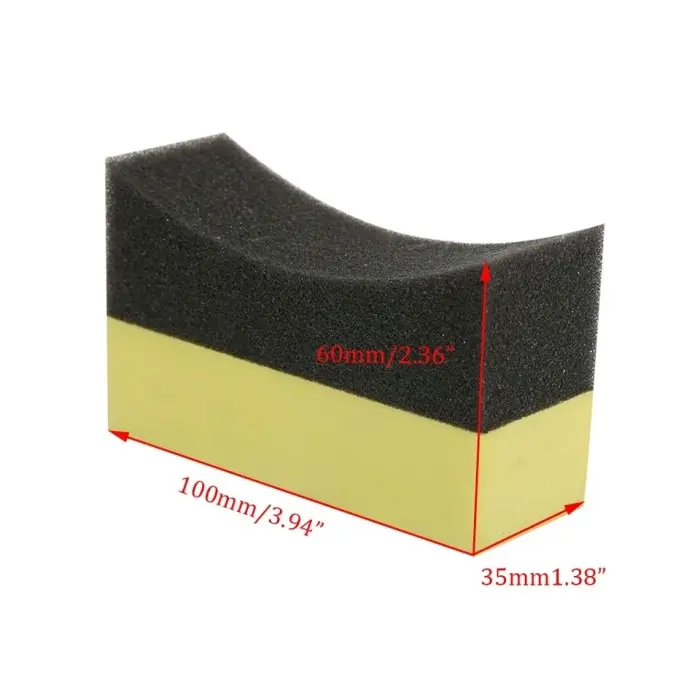 Tyre Applicator Foam Pad/Aplikator Semir Ban Mobil/Wax&Polishing Ban 4