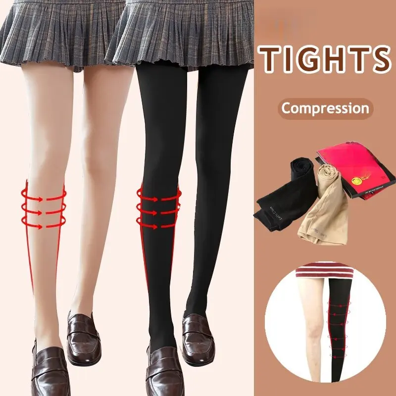 Women Tights Compression Stockings Pantyhose Varicose Veins Leg Shaping Stovepipe Stocking Foot Care Tool Womenswear Lingerie