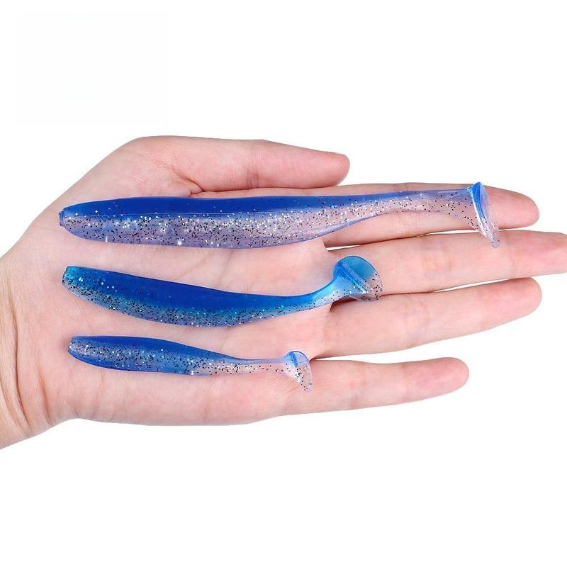 Product Introduction of 10pcs 70mm/90mm/120mm Outdoor Fishing Tool, Fishing Bait, Glitter Fish Lure For Fishing Tackle, Artificial Bait, Flyfishing, Solocamping, picnicaesthetic 18