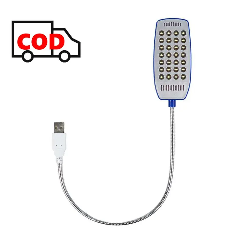 Lampu USB Meja 28 LED dengan Modul ON / OFF Simple Portable 1