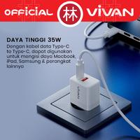 Gambar VIVAN Power 35 GaN PD QC 4A 35W USB-C USB-A Dual Port Quick Charger dari Liem Group Kota Administrasi Jakarta Barat 4 Tokopedia