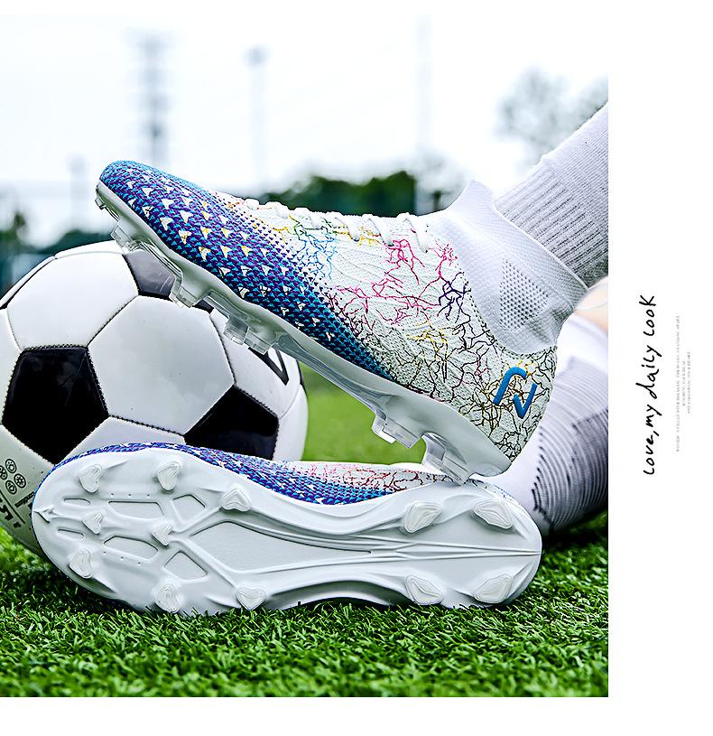 Product Introduction of Spot Spot Sneakers TF Broken Nail AG Firm Ground Soccer Shoes Sneaker Teenagers Men and Women Non-Slip Combat Training Shoes 24