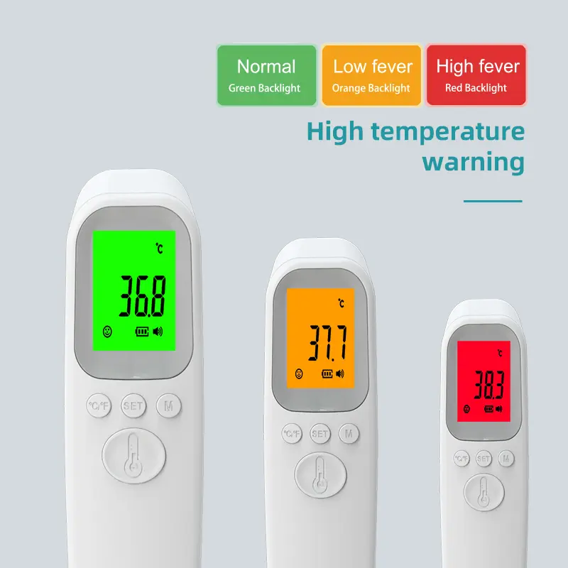 TNW Thermogun Termometer Suhu Tubuh Digital Termometer Inframerah Non Contact Thermometer Dahi untuk Demam 2