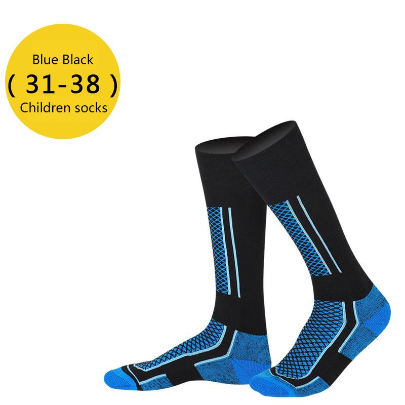 Product Introduction of 1pair Winter Warm Thickened Ski Socks Outdoor Sports Hiking Breathable Stockings For Women Men Children Snow Sport Travel Unisex 37