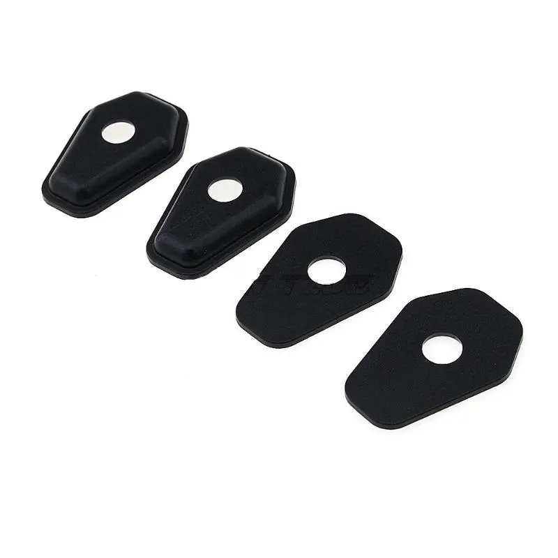 Motorcycle Turn Signal Light Base Adapter, Motorcycle Turn Signal Light Base Gasket, Universal Motorcycle Accessories for Suzuki 4