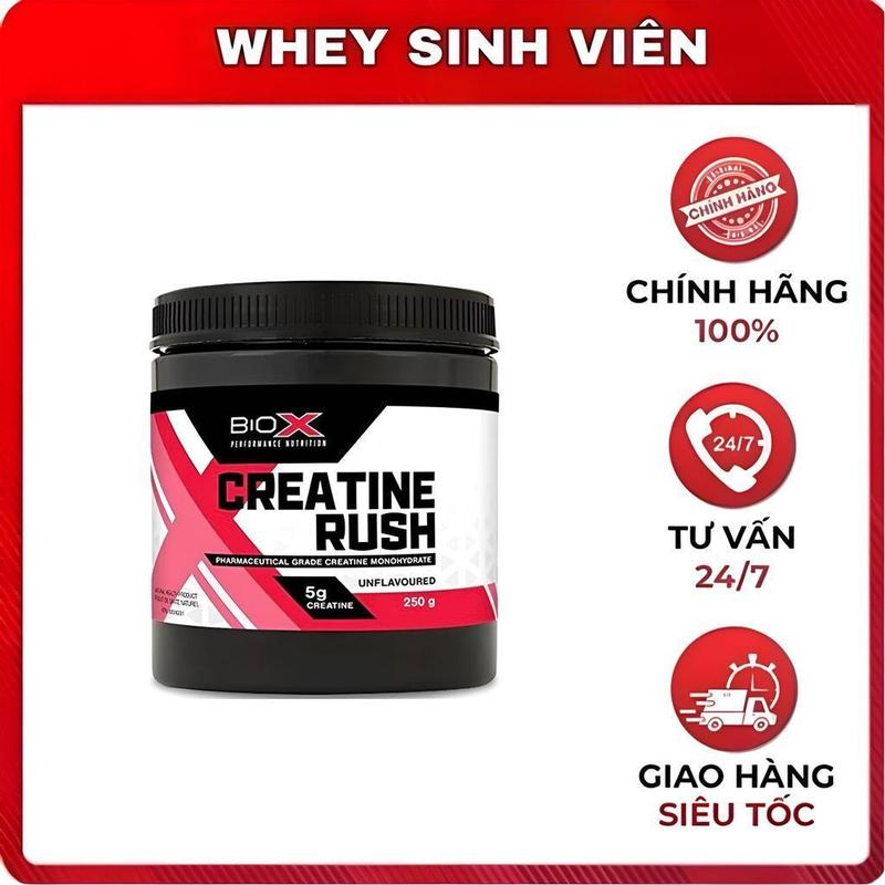 [Chính hãng] Bột uống BioX Creatine Rush (250g) tại Whey Sinh - TikTok ...