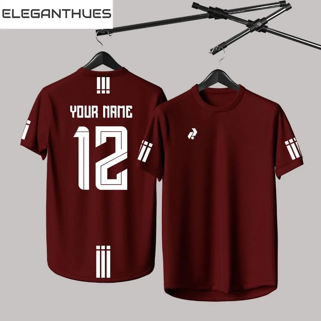 ElegantHues Free Customization Of Name And Number PG 1 JERSEY NEW 2024 JERSI PRINT NAMESET Short Sleeves Sport Teamwear