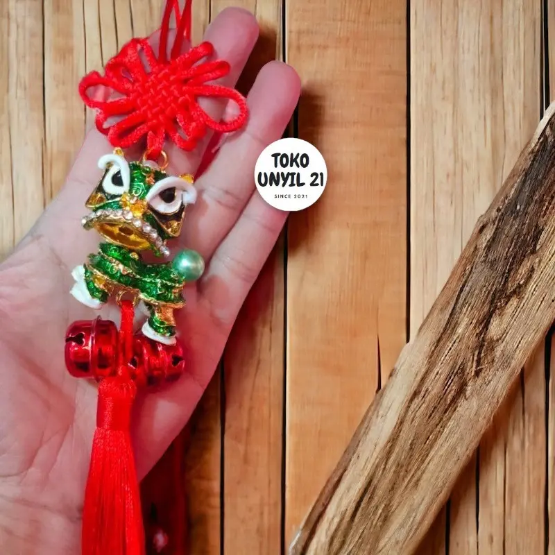 HIASAN MOBIL LUCKY CAT GANTUNGAN AKSESORIS MOBIL SPION INTERIOR AKSESORIS Car Orange 3
