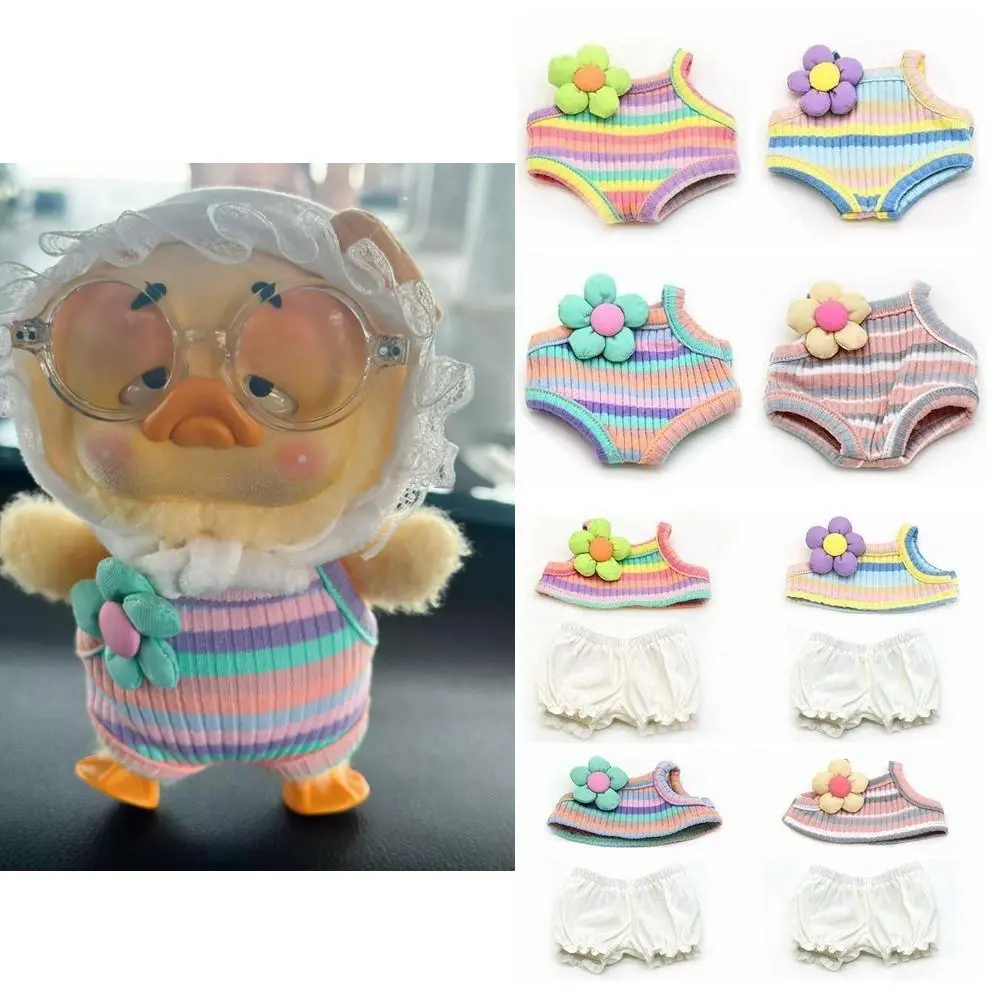 Quần Áo Búp Bê, WL, Cho Các Hoạt Động Mùa Hè, Phụ Kiện Búp Bê, Với Hoa, Thích Hợp Cho 20cm Labubu, Đồ Trang Trí Vải Vịt Buồn, # 466724