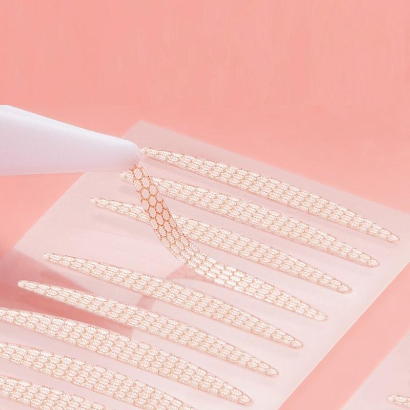 Kích mí tàng hình trong suốt sẵn keo tạo mắt hai mí chống thấm nước cao cấp GECOMO 90 miếng