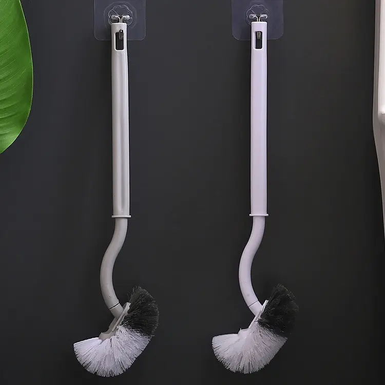 Chổi Cọ Nhà Vệ Sinh, Cây Cọ Toilet Bồn Cầu Hình Chữ S Bàn Chải Làm Sạch Góc Chết 1